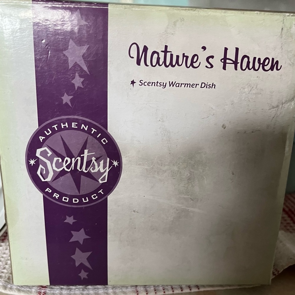 Scentsy Nature's Haven Warmer Dish - LID ONLY, can be used with other warmers